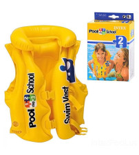 Peldveste piepušāma Dzeltenā 50x48 cm 3-6 gadiem 58660